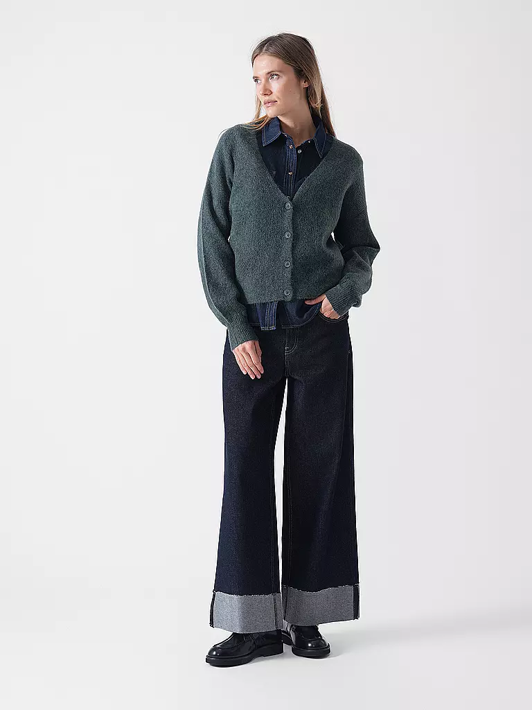 MAC | Jeans Wide Leg NEVADA | dunkelblau
