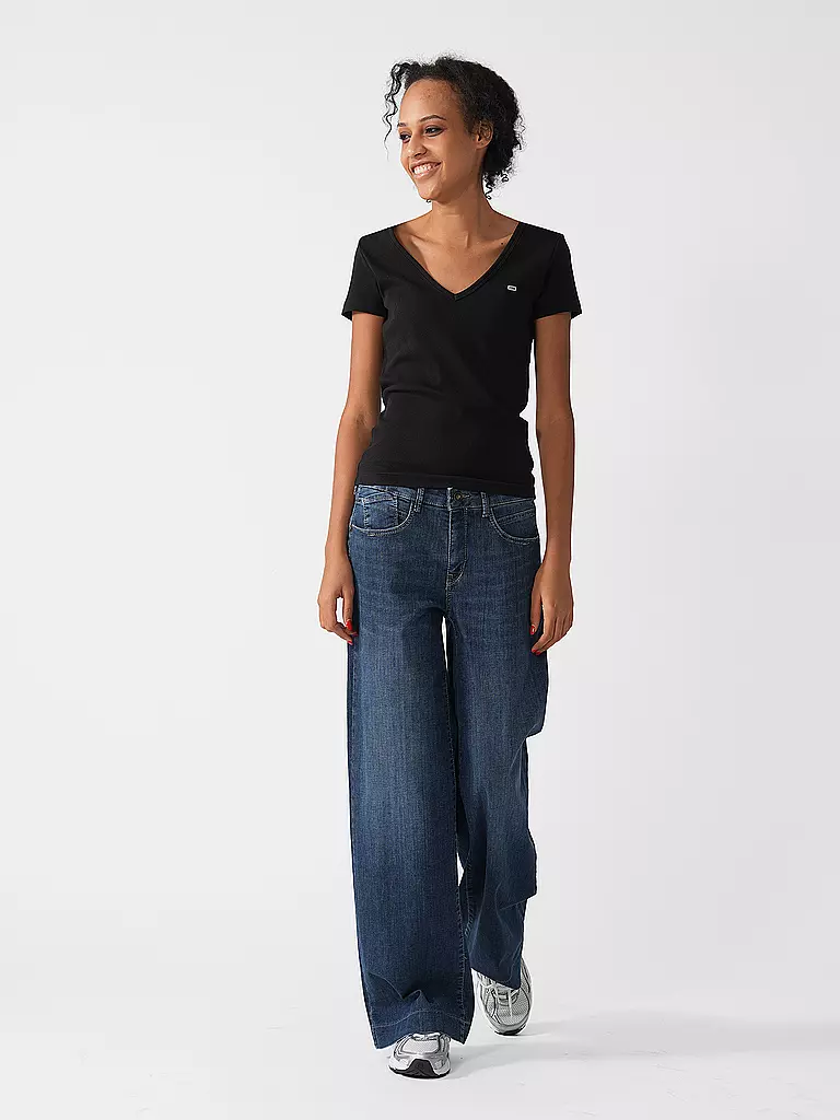 MAC | Jeans Wide Leg PALAZZO | Bleu