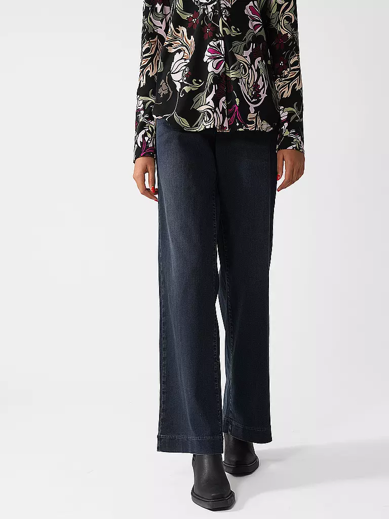 MAC | Jeans Wide Leg PALAZZO | Bleu foncé