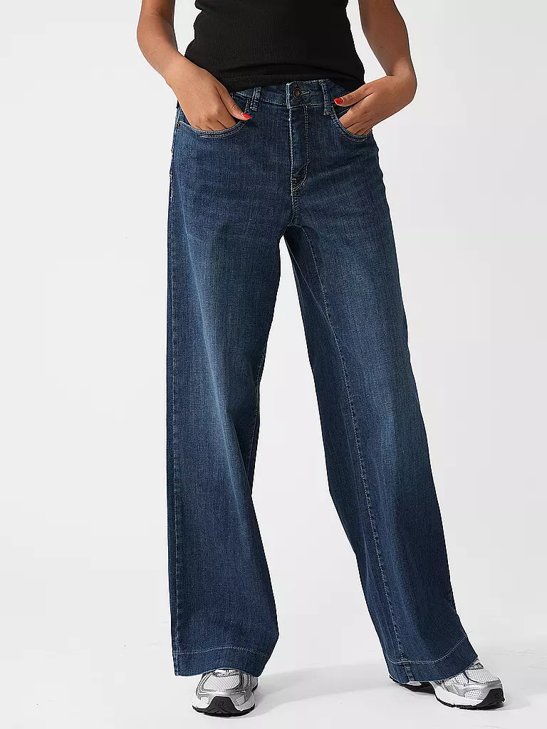 MAC | Jeans Wide Leg PALAZZO | Bleu