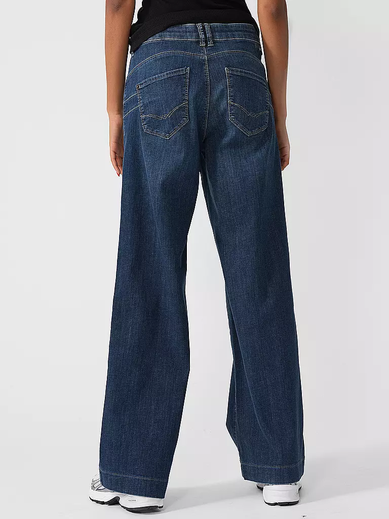 MAC | Jeans Wide Leg PALAZZO | Bleu