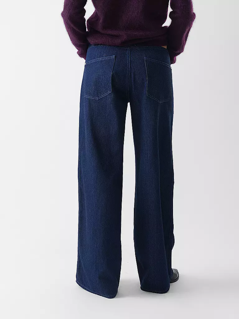 MAC | Jeans Wide Leg PORTLAND | dunkelblau