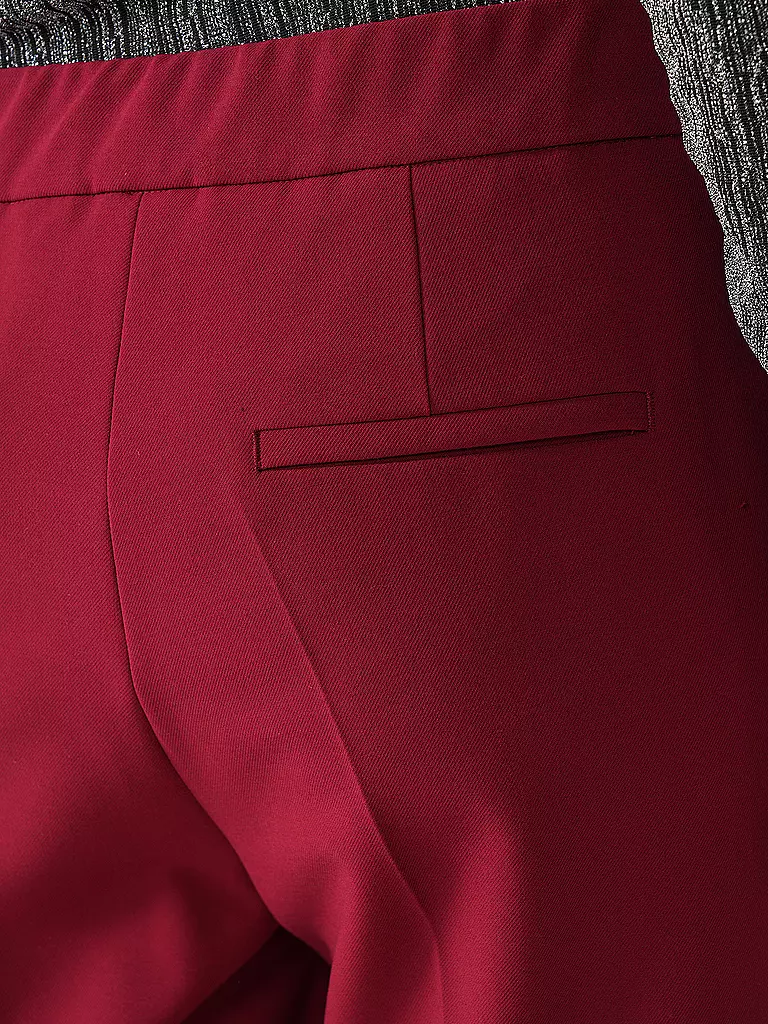 MAC | Marlenehose CHIARA  | Rouge foncé