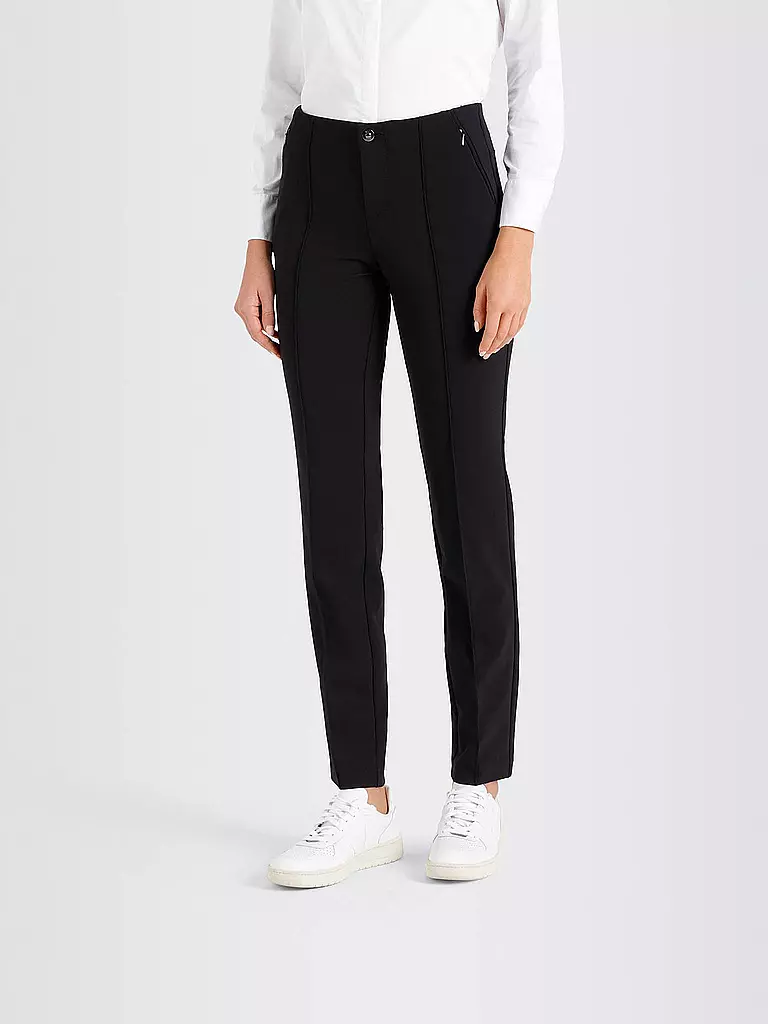 MAC | Pantalon "Anna 0128" | schwarz