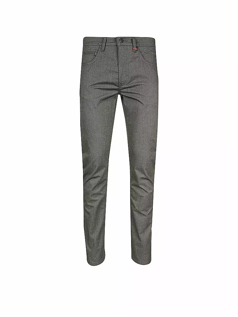 MAC | Pantalon en laine coupe moderne ARNE (long) | grau
