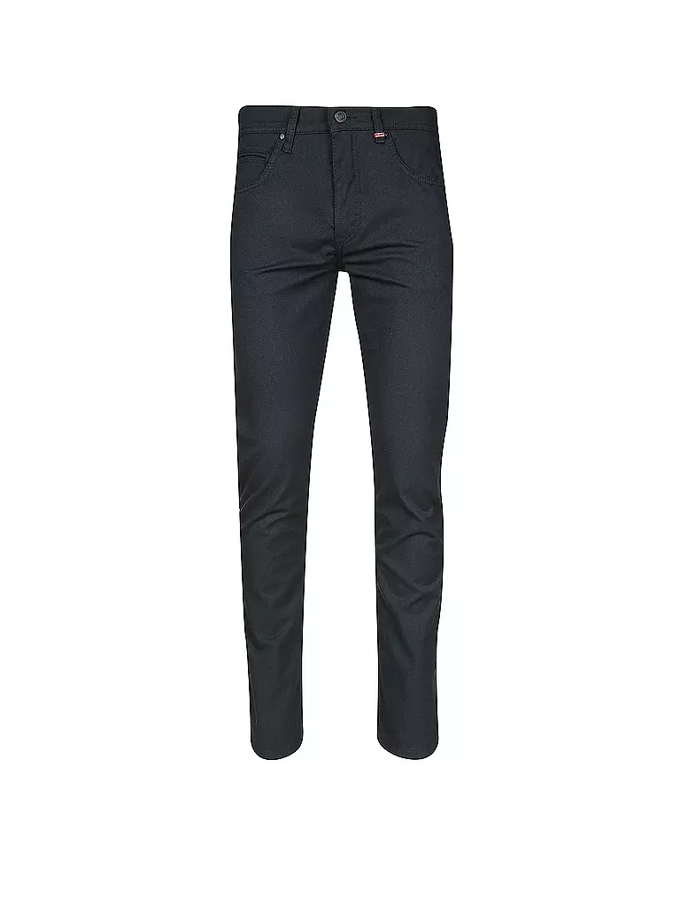 MAC | Pantalon en laine coupe moderne ARNE (Long) | blau