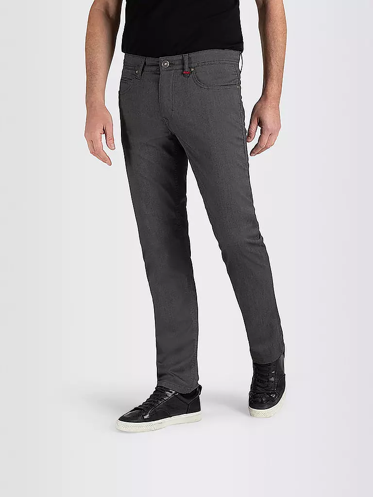 MAC | Pantalon en laine coupe moderne ARNE (long) | grau