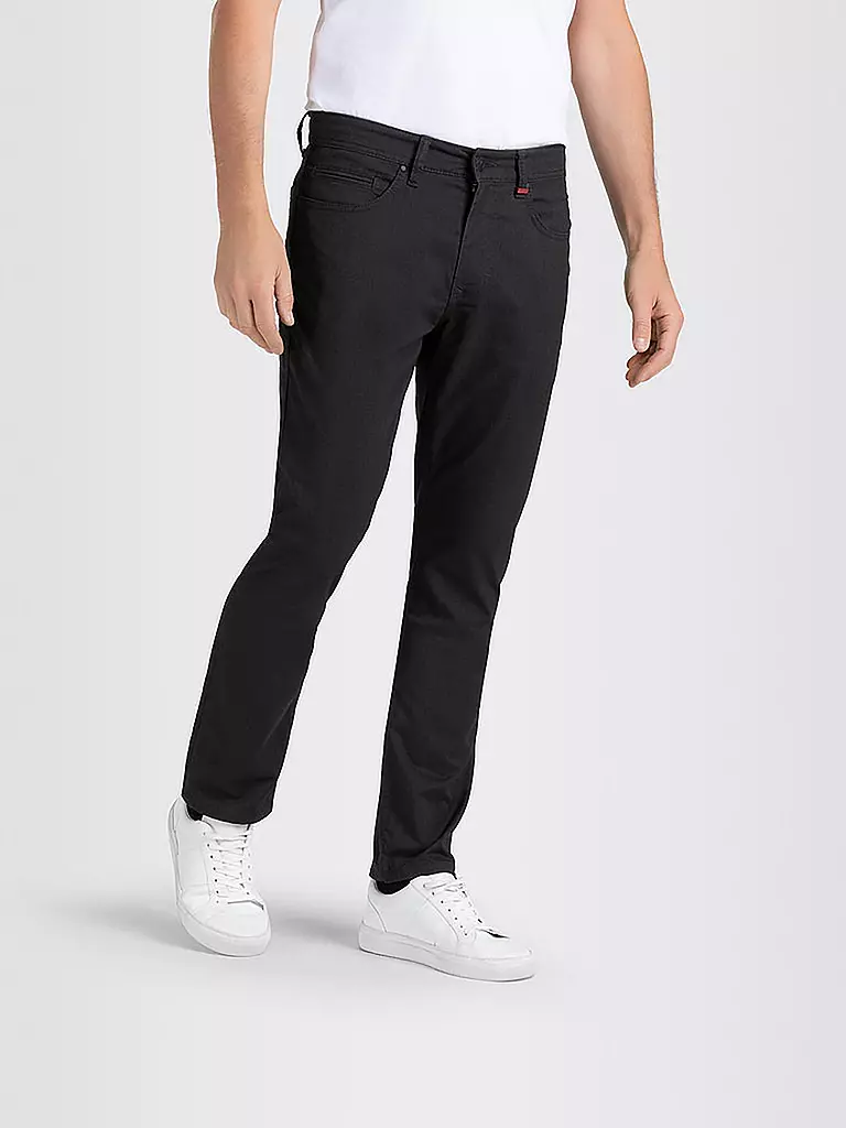 MAC | Pantalon en laine coupe moderne ARNE (long) | schwarz