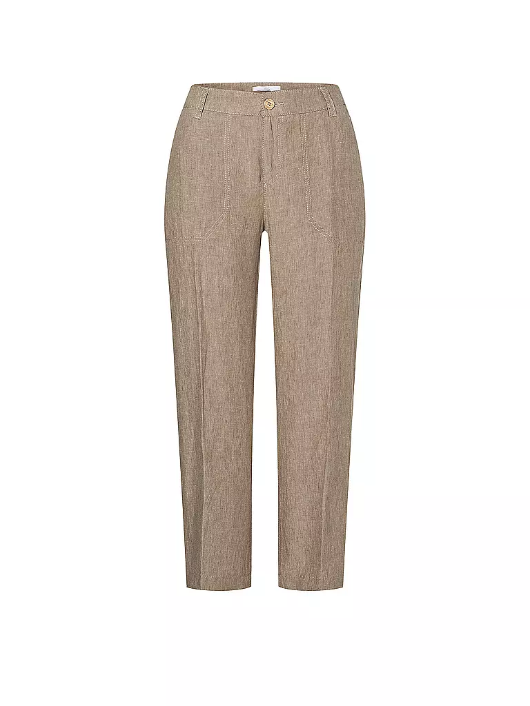 MAC | Pantalon en lin 7/8 Nora | beige