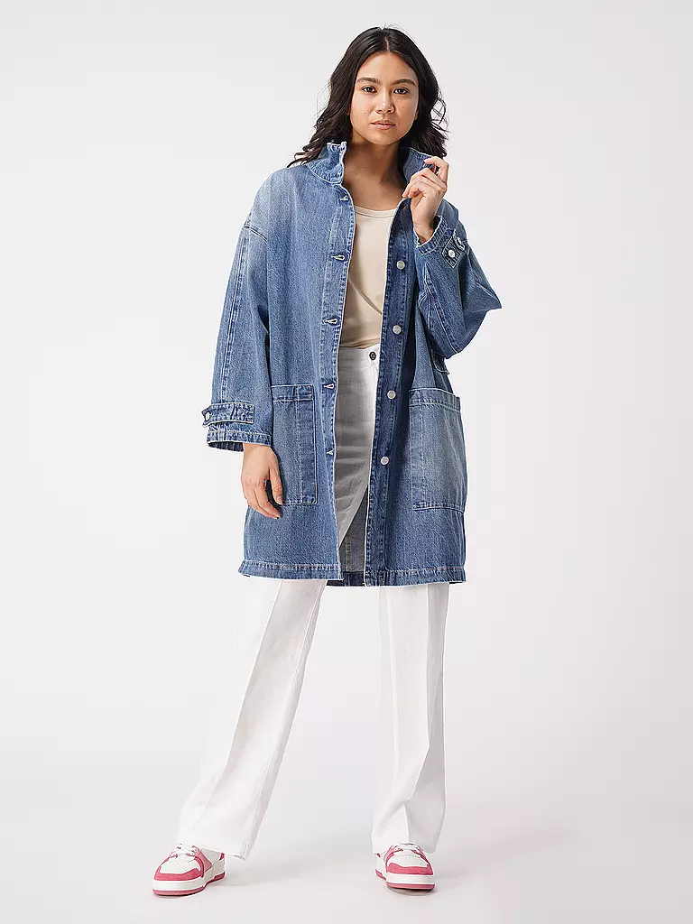 MAC | Pantalon en lin NORA | weiss