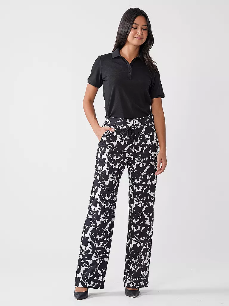 MAC | Pantalon Flared Leg EASY | schwarz
