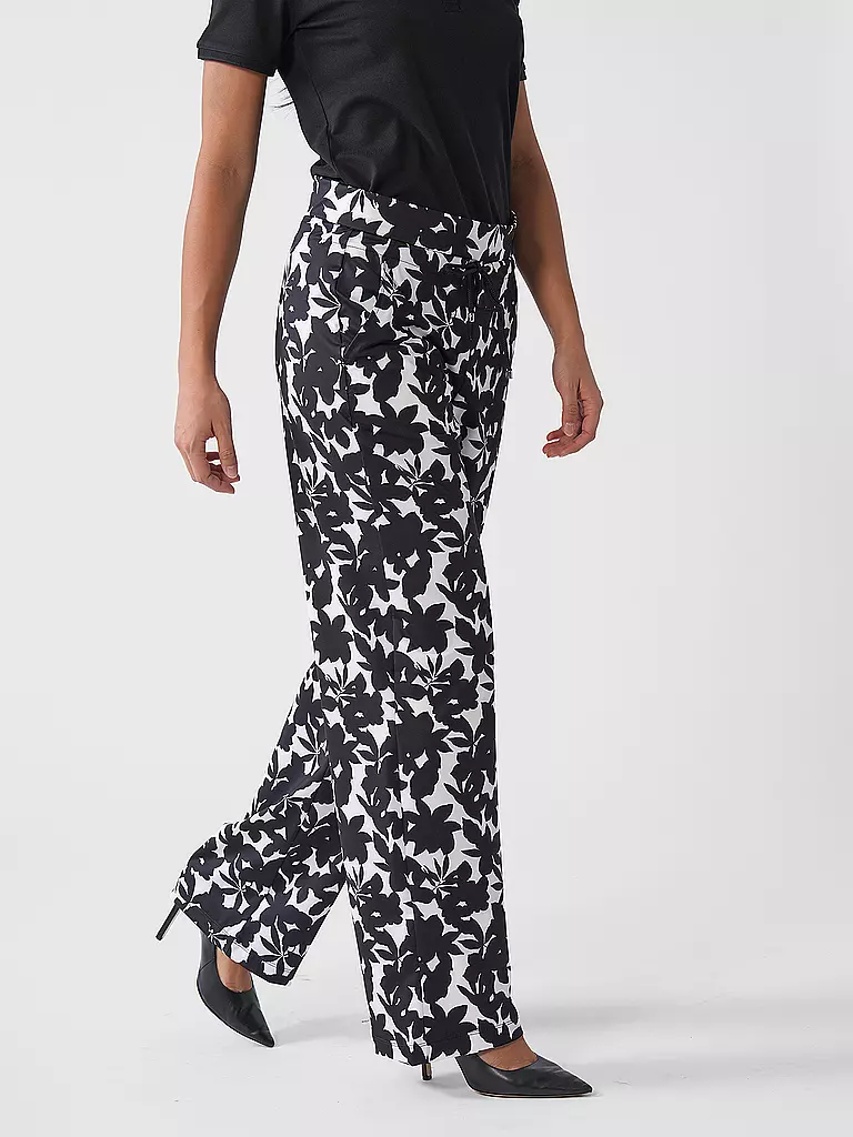 MAC | Pantalon Flared Leg EASY | schwarz