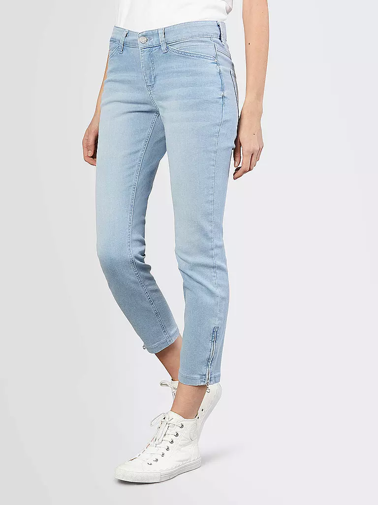 MAC | Pantalon Skinny Fit 7/8 Dream Chic | blau