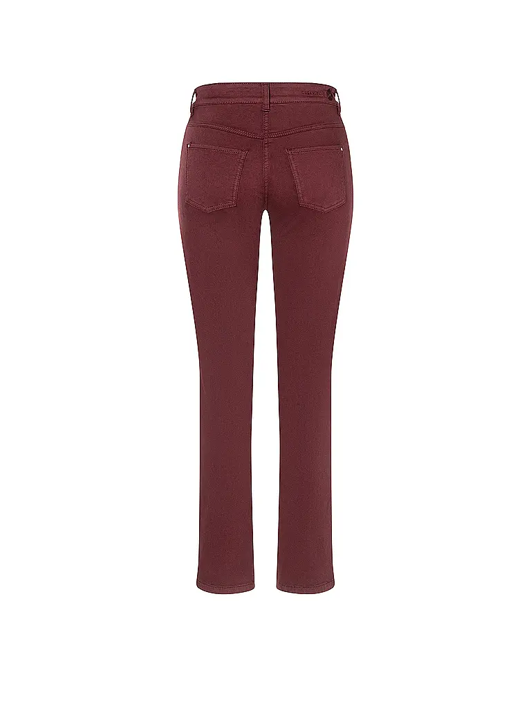 MAC | Pantalon | Rouge foncé