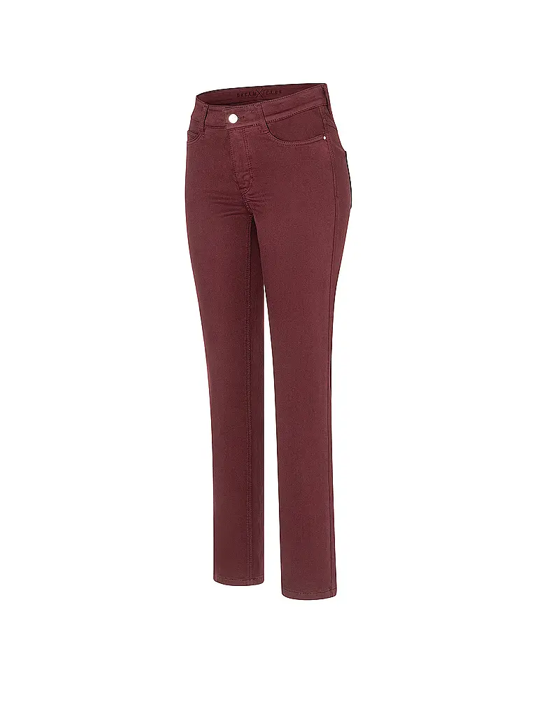 MAC | Pantalon | Rouge foncé