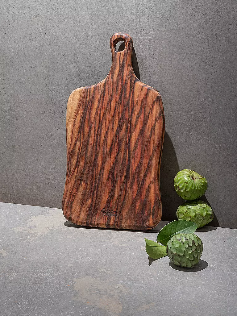 MACANI WOODDESIGN | Planche à découper - Ecoboard EB034 40x21cm Laurier camphré | braun