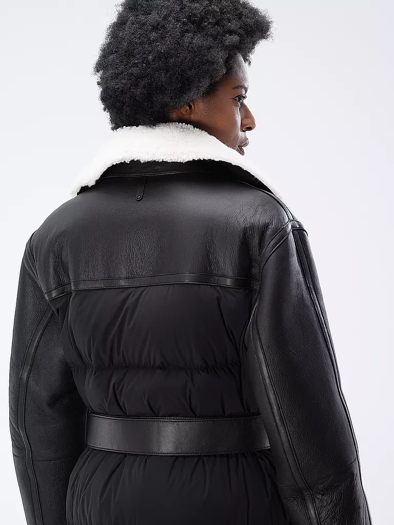 MACKAGE | Manteau en peau lainée SABREEN | 