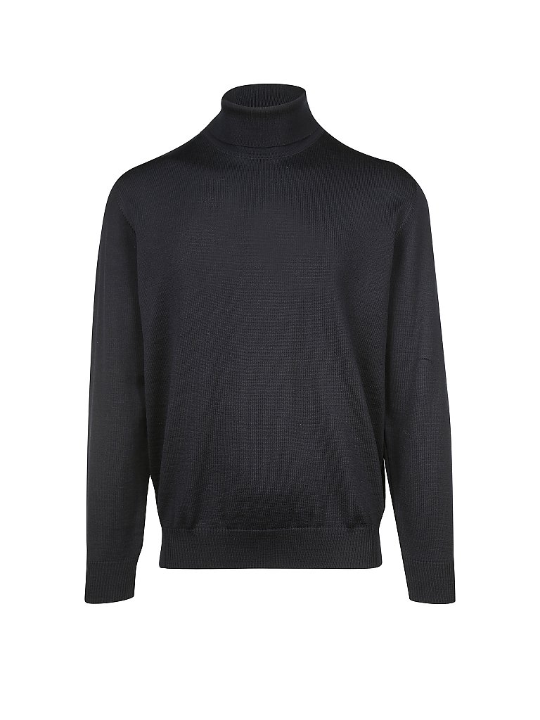 Maerz Pull à col roulé bleu 50