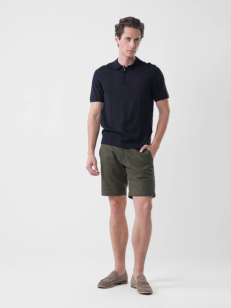 Maerz Polo Knit Navy 56 8