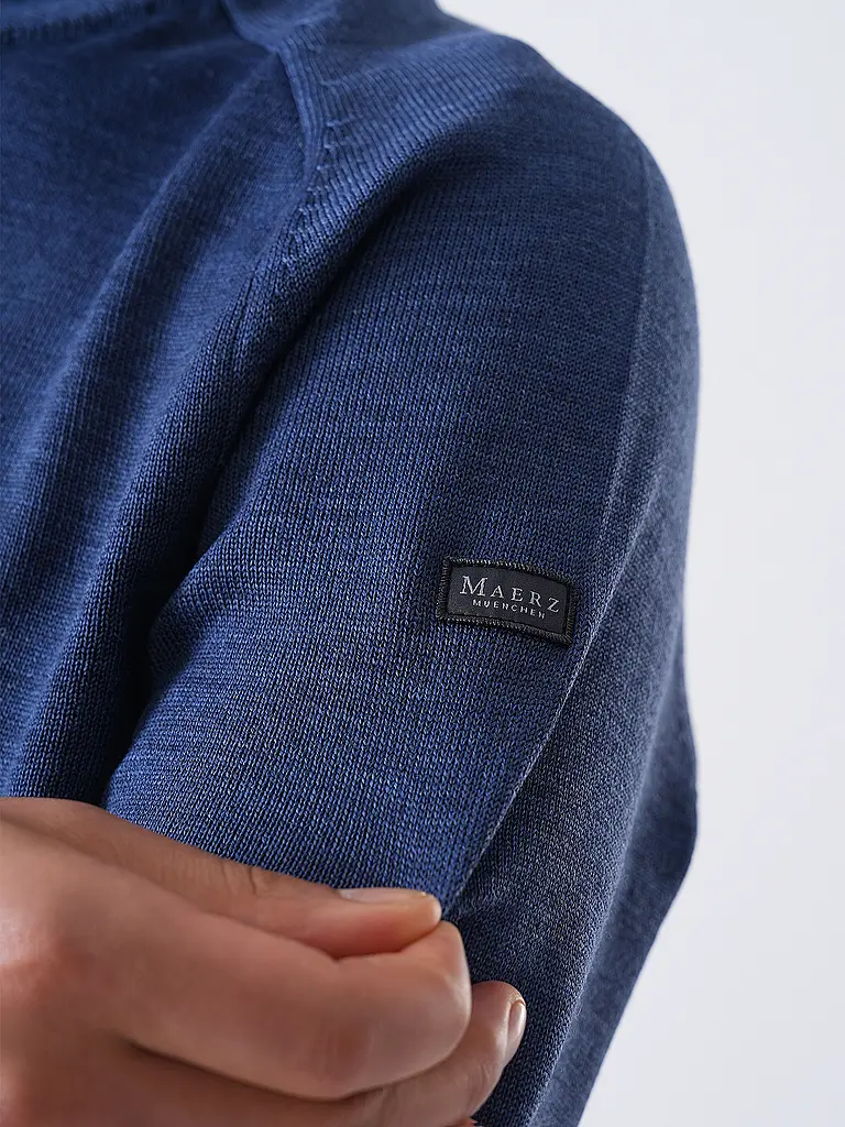 MAERZ | Gilet en tricot | blau