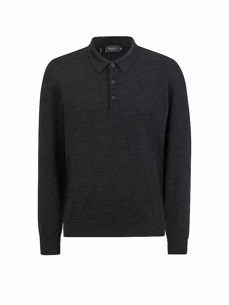 MAERZ | Polo-Pull | grau
