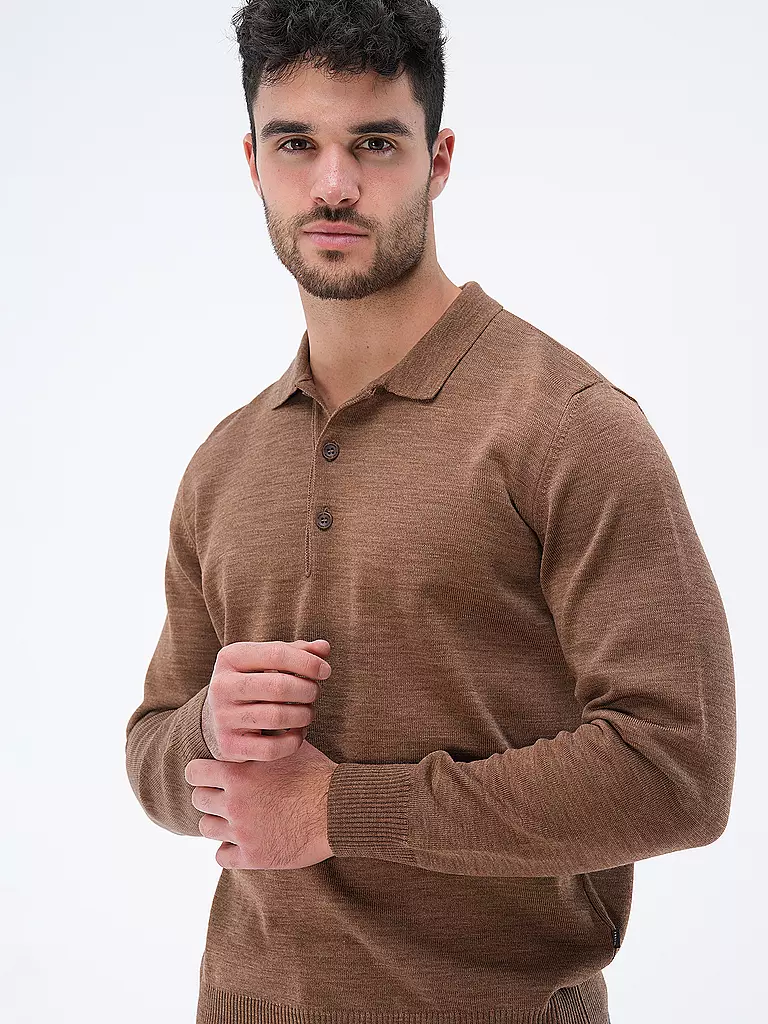 MAERZ | Pull polo | beige