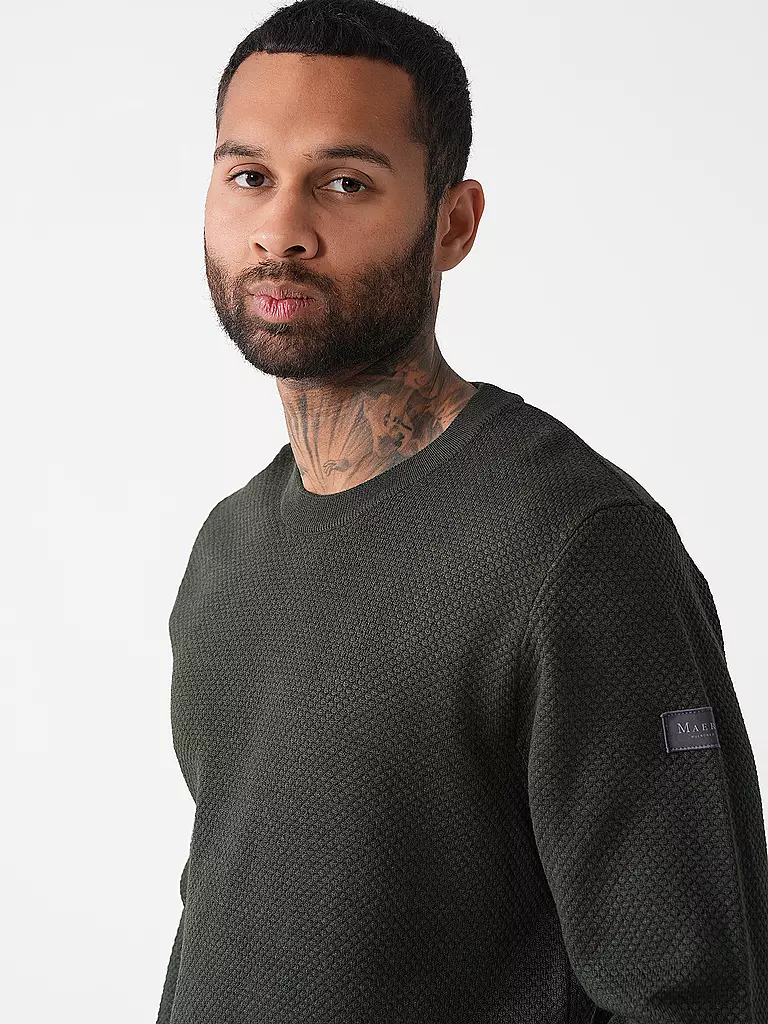 MAERZ | Pullover | Vert foncé