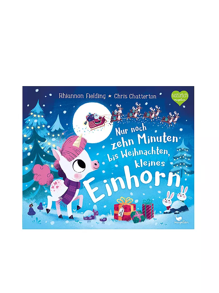 MAGELLAN VERLAG | Livre - Plus que dix minutes avant Noël, petit licorne | Aucune couleur