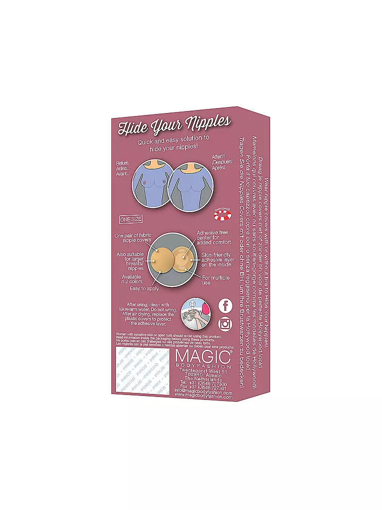 MAGIC BODYFASHION | Cover - Hide Your Nipples | 