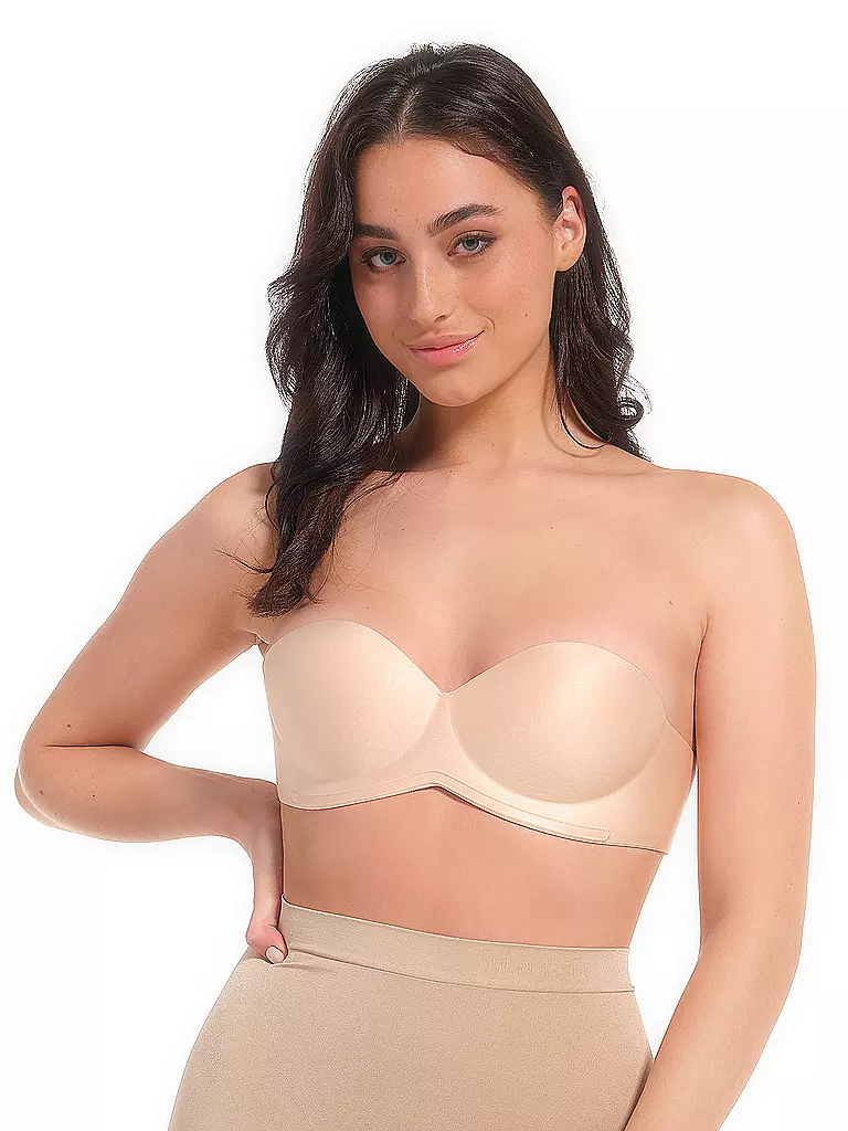 MAGIC BODYFASHION | Soutien-gorge bandeau caramel | beige