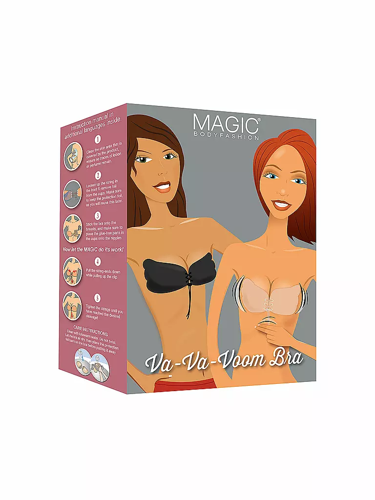 MAGIC BODYFASHION | Va-Va-Voom Klebe-Push Up (Latte) | 