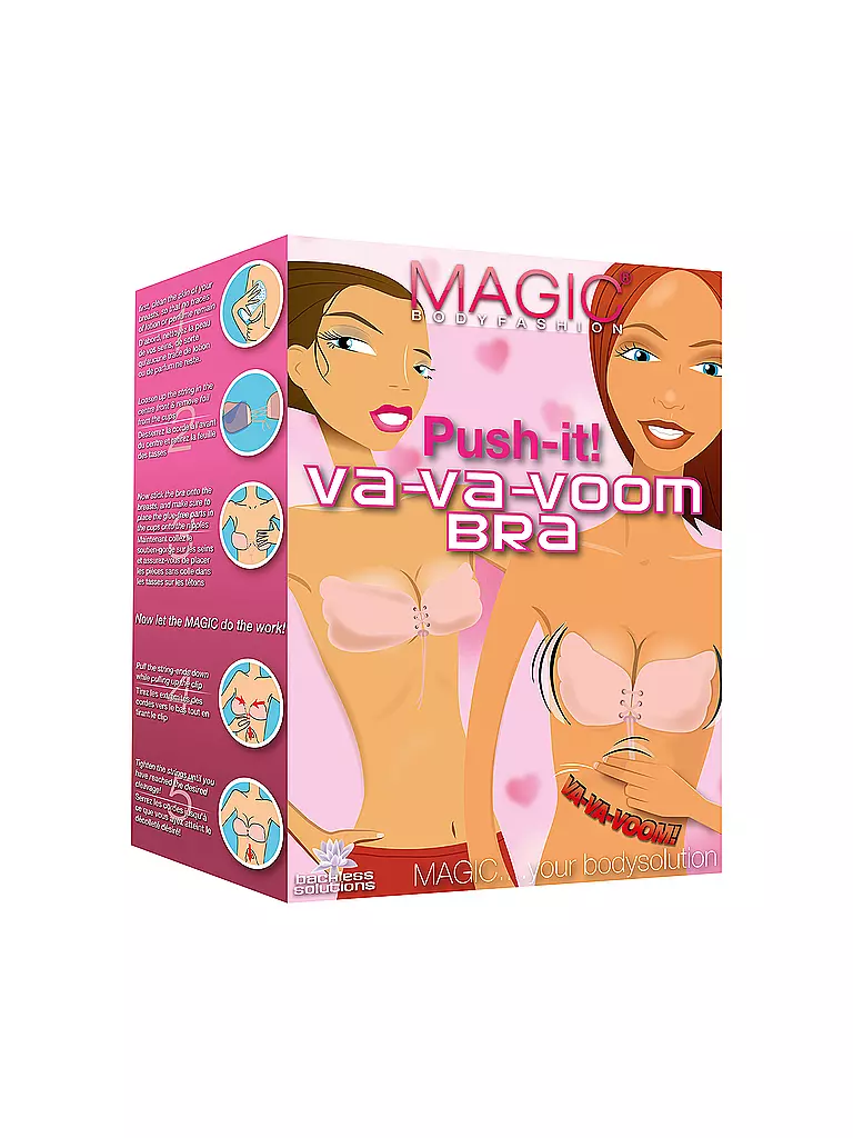 MAGIC BODYFASHION | Va-Va-Voom Klebe-Push Up rose | Rose