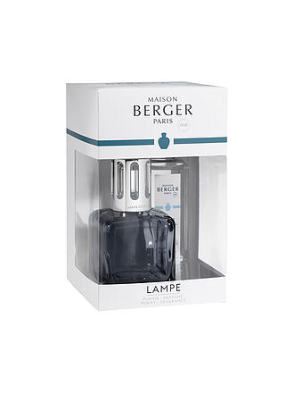 MAISON BERGER PARIS | Lampe Berger ICE CUBE Gris - Thé Blanc Aromatique
