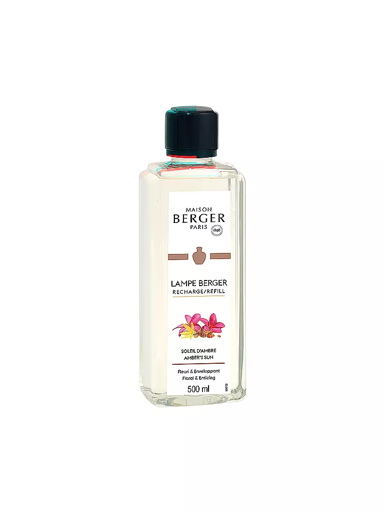 MAISON BERGER PARIS | Ambre Ensoleillé - Parfum Lampe Berger 500 ml | transparent