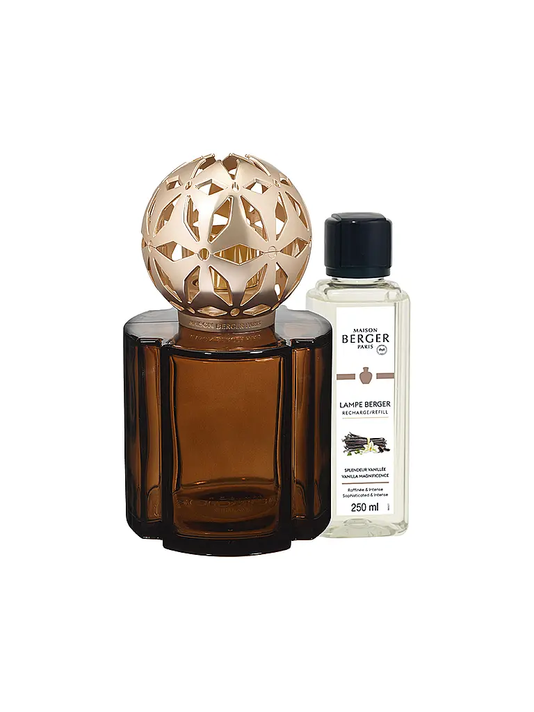 MAISON BERGER PARIS | Coffret Parfum Falcon 250ml POMELIS Chocolate Splendeur Vanillee | Marron