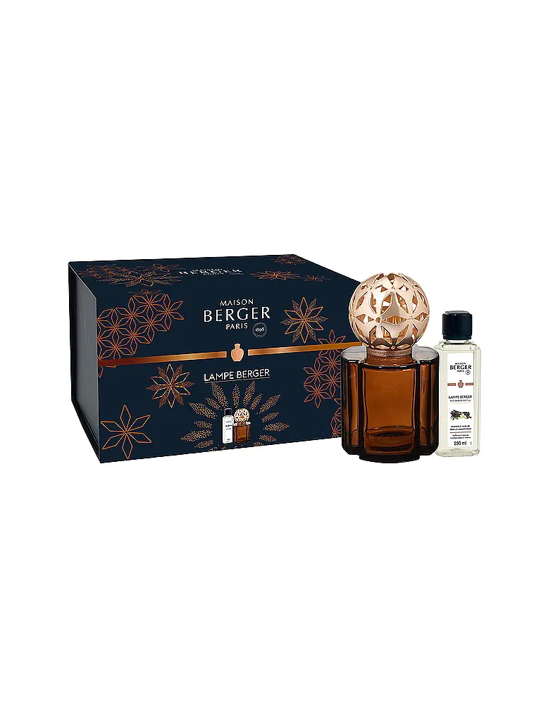 MAISON BERGER PARIS | Coffret Parfum Falcon 250ml POMELIS Chocolate Splendeur Vanillee | Marron