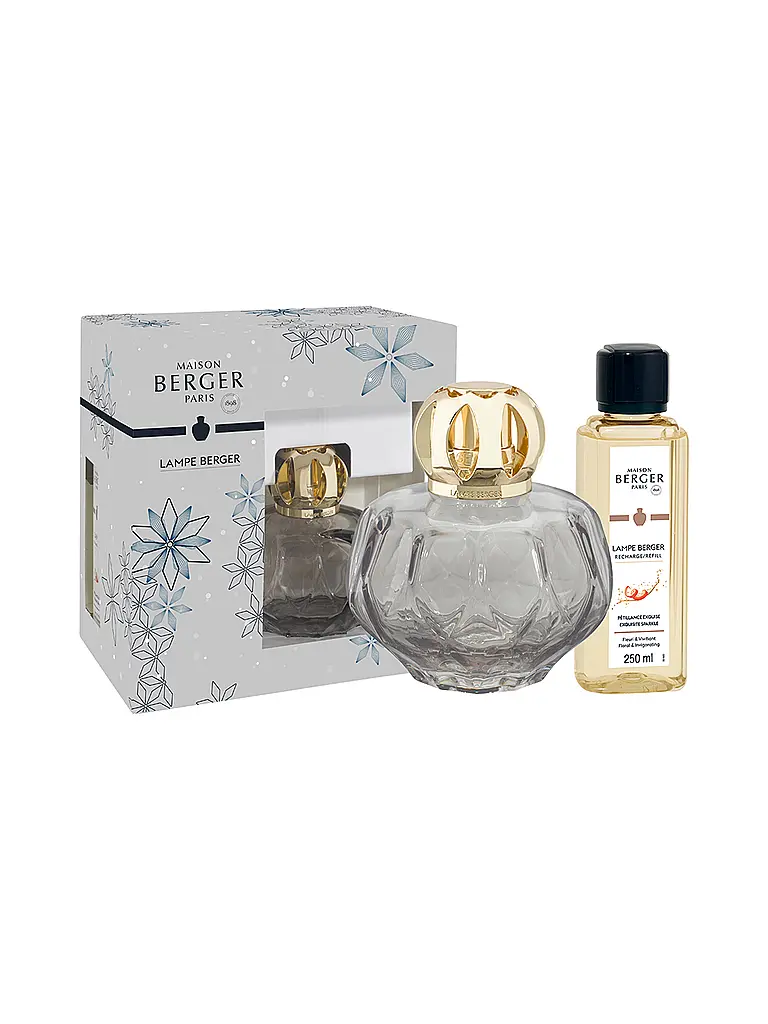 MAISON BERGER PARIS | Coffret Parfum Falcon 250ml ROSALIE Grise Exquisite Sparkle | hellgrau