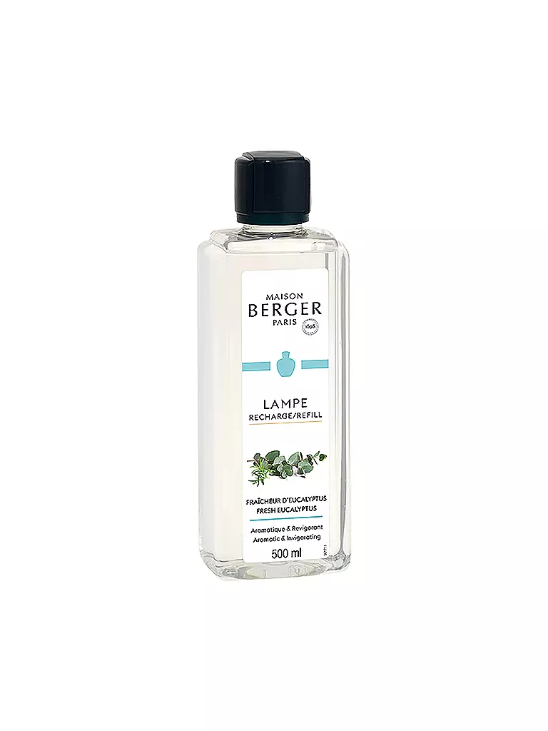 MAISON BERGER PARIS | Eucalyptus Frais - Parfum Lampe Berger 500 ml | transparent
