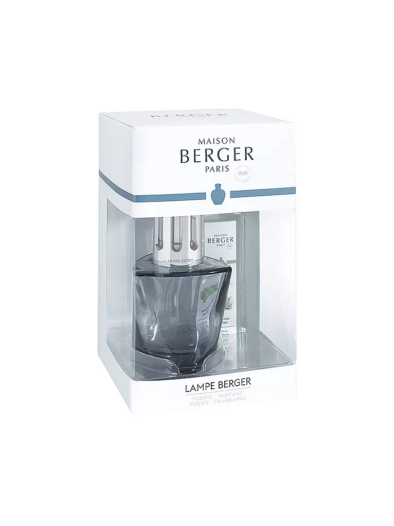 MAISON BERGER PARIS | Lampe Berger Set TERRA Noir 250ml Terre Sauvage | 