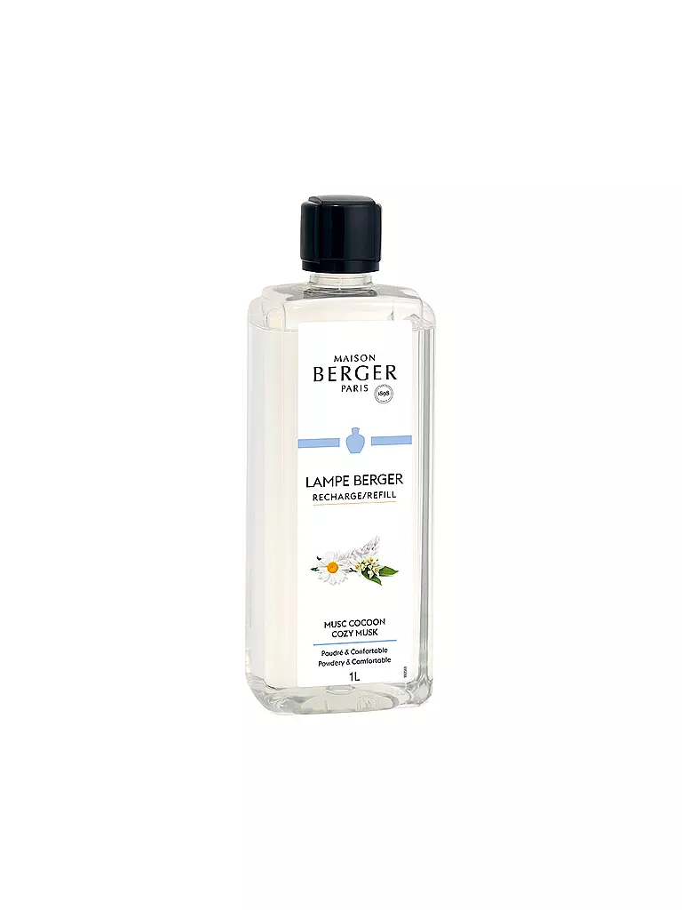 MAISON BERGER PARIS | Musc Coocoon - Parfum Lampe Berger Pure Dreams 1000ml | transparent