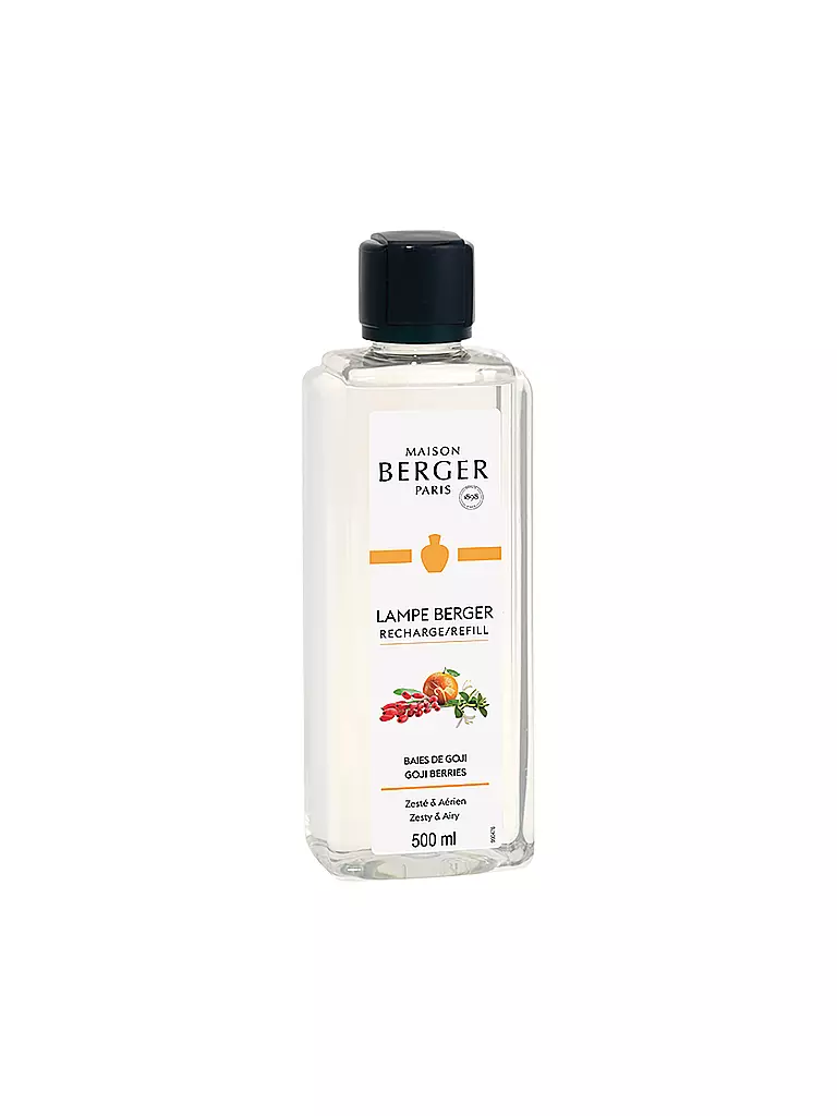 MAISON BERGER PARIS | Parfums Baies De Goji - Parfum Lampe Berger 500ml Fruits | transparent