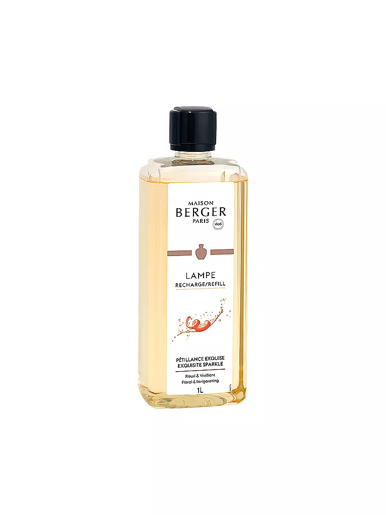 MAISON BERGER PARIS | Sprudelnde Lebensfreude - Parfum Lampe Berger 1000 ml | transparent