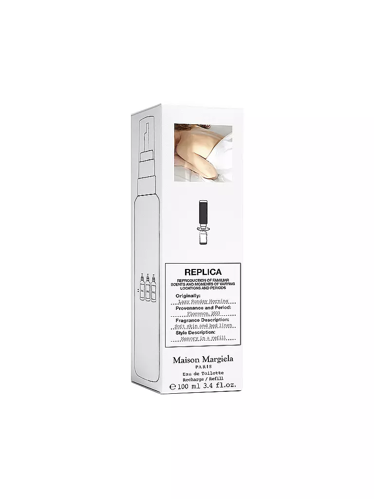 MAISON MARGIELA | Replica Lazy Sunday Eau de Toilette 100 ml Flacon de recharge | 