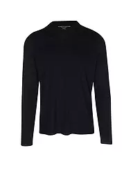 MAJESTIC FILATURES | T-shirt à manches longues | Bleu foncé