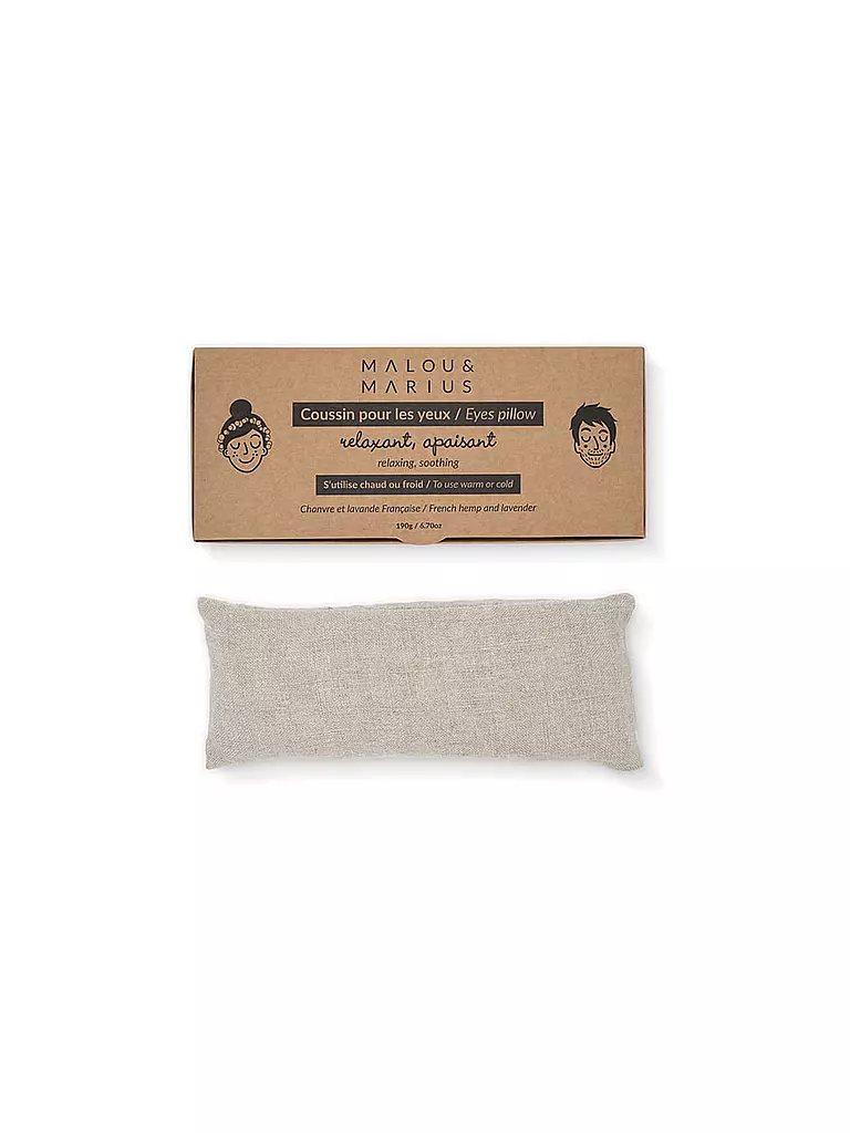 MALOU & MARIUS | Coussin pour les yeux Beige | Beige