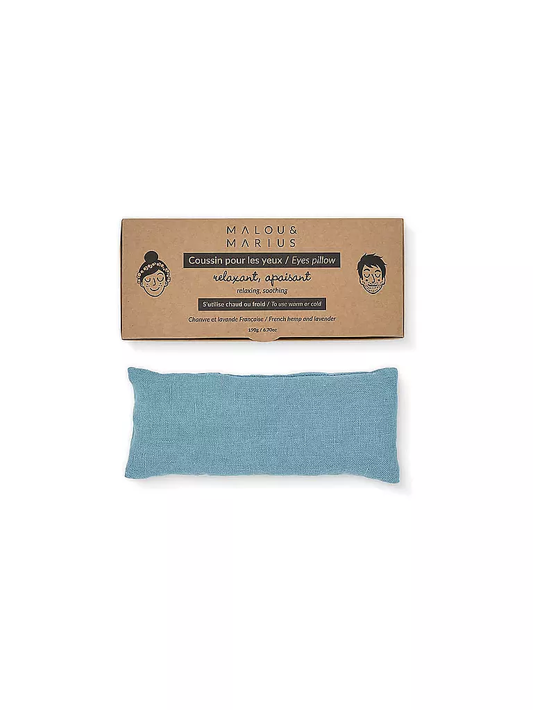 MALOU & MARIUS | Coussin pour les yeux Bleu | Bleu