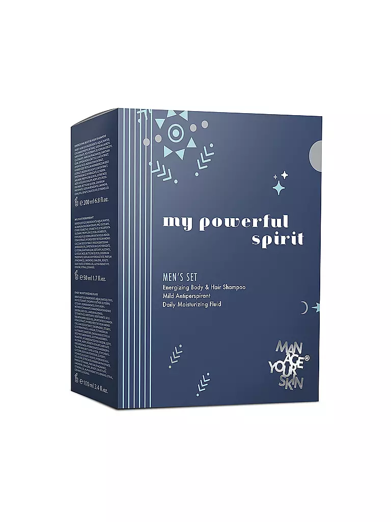 MANAGE YOUR SKIN | Coffret cadeau - Set Homme 200ml / 100ml / 50ml | keine Farbe