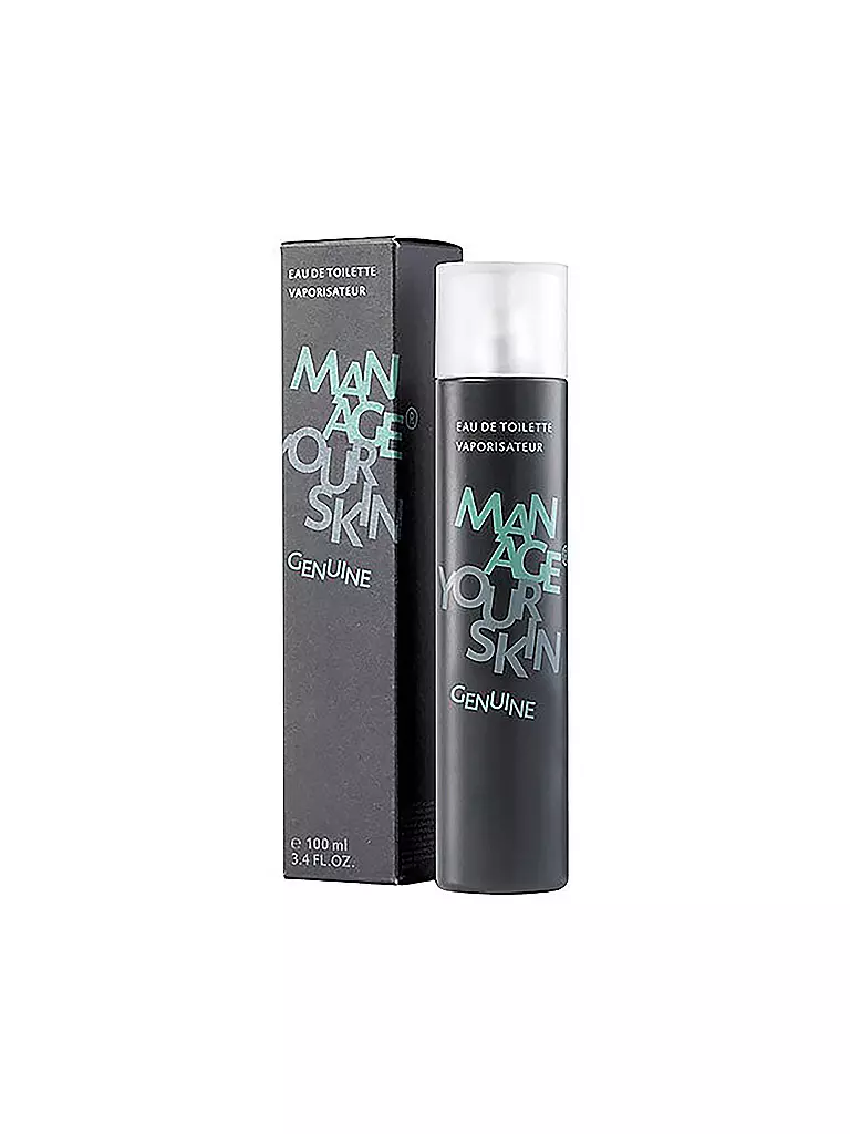 MANAGE YOUR SKIN | Genuine Eau de Toilette 100ml | Aucune couleur