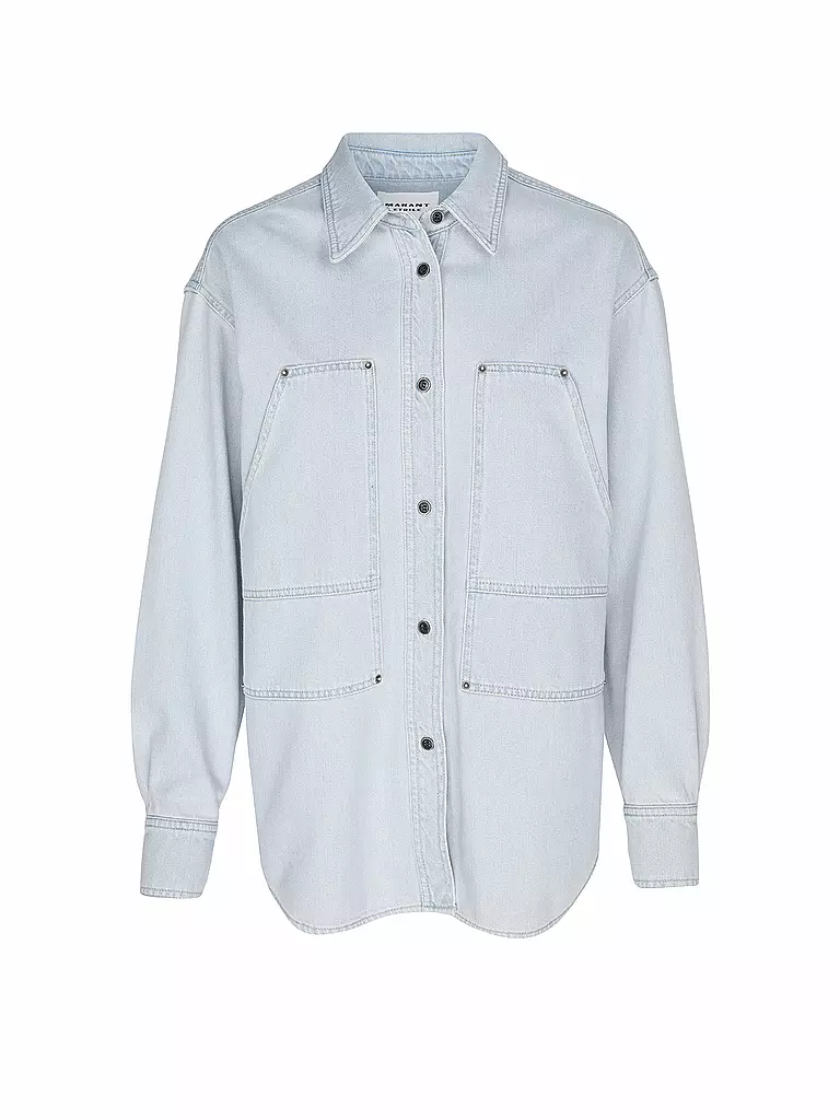 MARANT ETOILE | Blouse en jean OKELY | Bleu clair