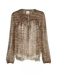 MARANT ETOILE | Blouse-chemise ADVIKA | Marron clair